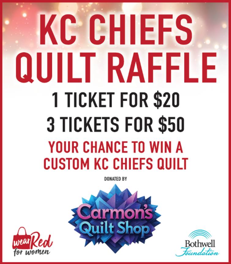 KC Chiefs Quilt Raffle